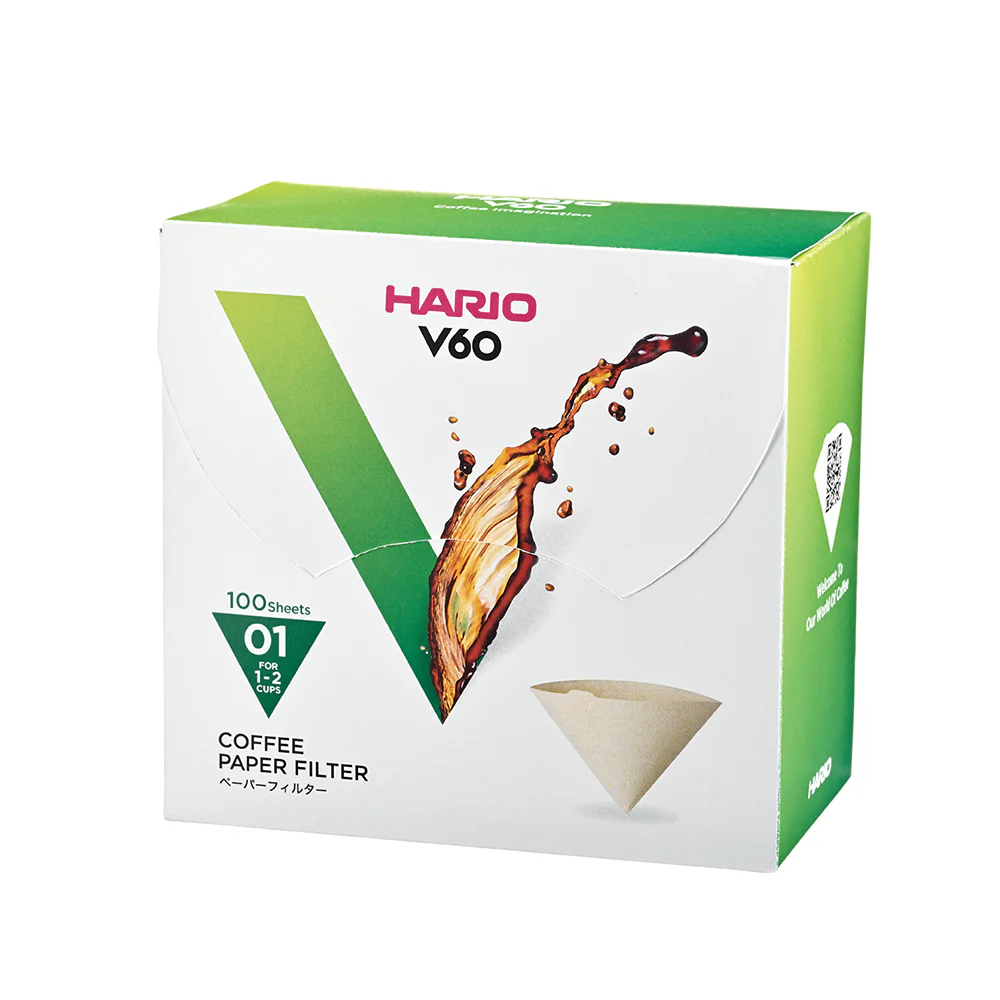 Hario Mini Mill Plus V60 Ceramic Starter Kit Size 01 (White) - Image 4